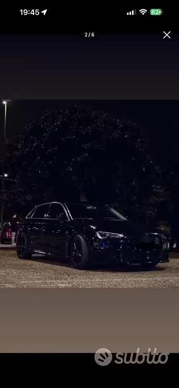 Usata Audi A3 2019 Nero Berlina