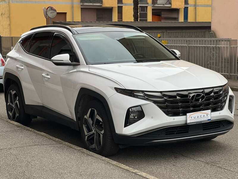 Usata Hyundai Tucson 230 CV (169 kW) 2021 Bianco SUV