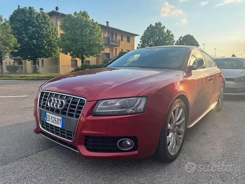 Usata Audi S5 333 CV (244 kW) 2010 Rosso Coupé