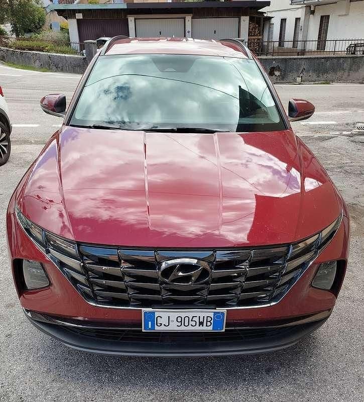 Usata Hyundai Tucson 116 CV (85 kW) 2022 Rosso SUV