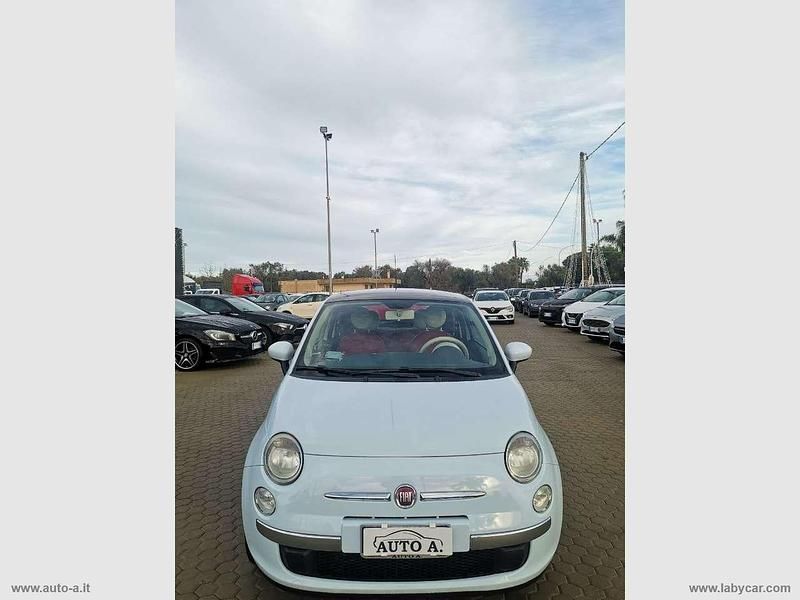 Usata Fiat 500 Lounge 75 CV (55 kW) 2009 Blu/azzurro Cabrio