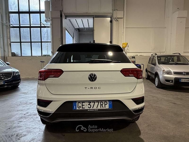 Usata VW T-Roc Style 110 CV (80 kW) 2021 Bianco SUV