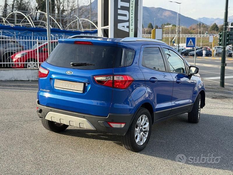Usata Ford Ecosport Titanium 95 CV (69 kW) 2017 Blu SUV