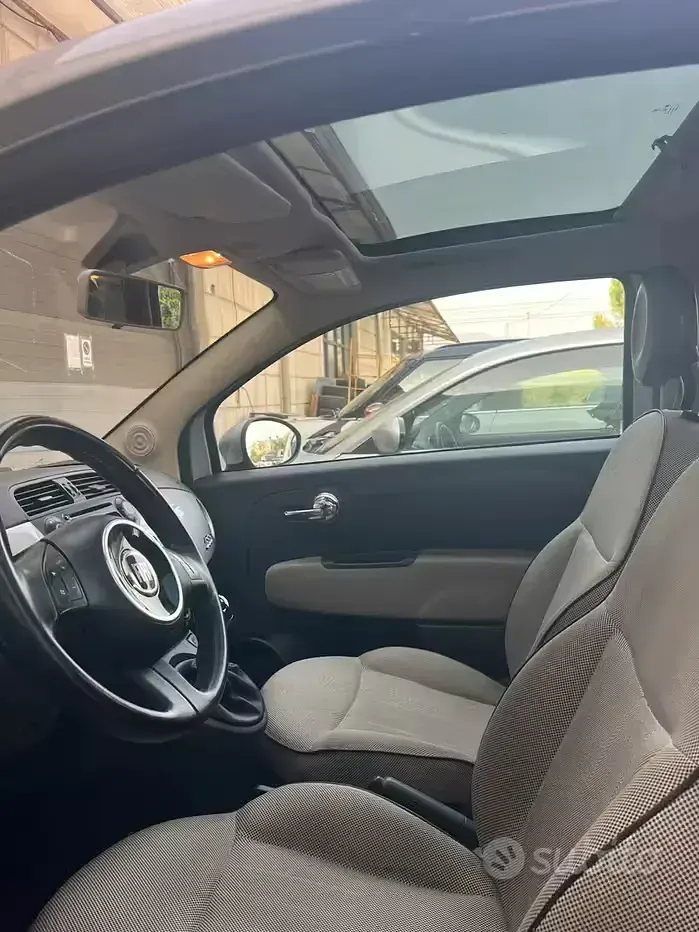 Usata Fiat 500 Lounge 69 CV (50 kW) 2012 Grigio Berlina