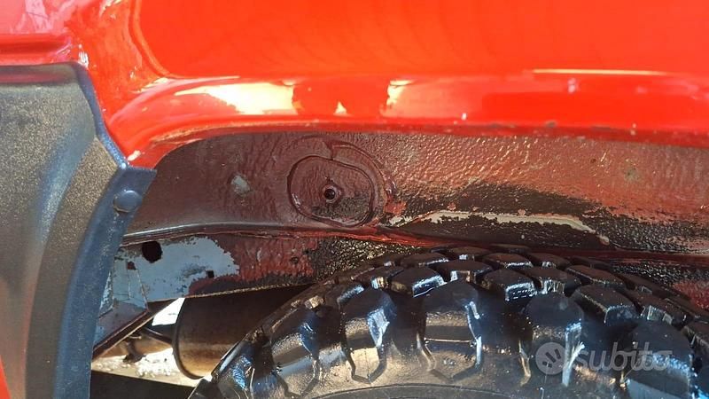 Usata Fiat Panda 4x4 1988 Rosso Utilitaria