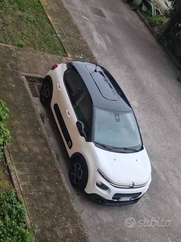 Usata Citroën C3 82 CV (60 kW) 2019 Bianco Berlina