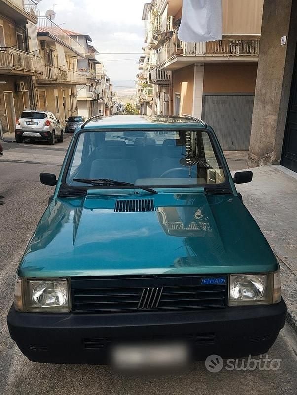 Usata Fiat Panda 1998 Verde Utilitaria