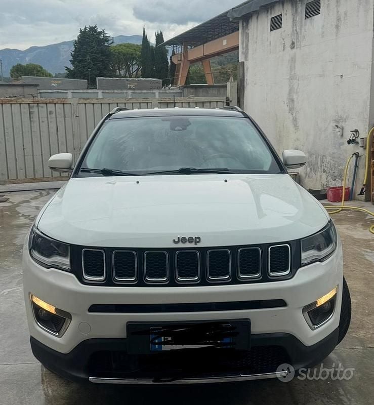 Bianco Usata 2018 Jeep Compass Limited SUV | 14.900 € (Ottimo prezzo) - Immagine 1/4