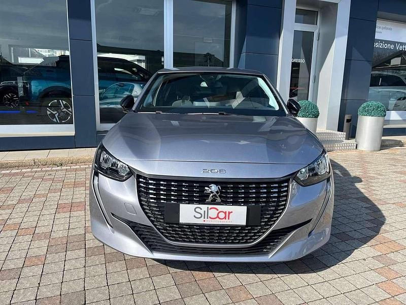 Usata Peugeot 208 Allure 101 CV (74 kW) 2022 Grigio Utilitaria