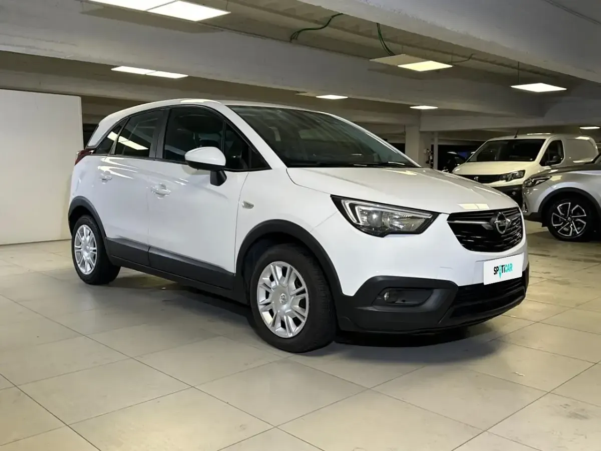Usata Opel Crossland X 83 CV (61 kW) 2019 Bianco SUV