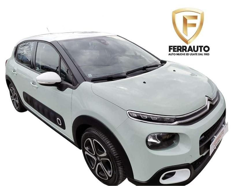 Usata Citroën C3 Shine 82 CV (60 kW) 2017 Verde Berlina