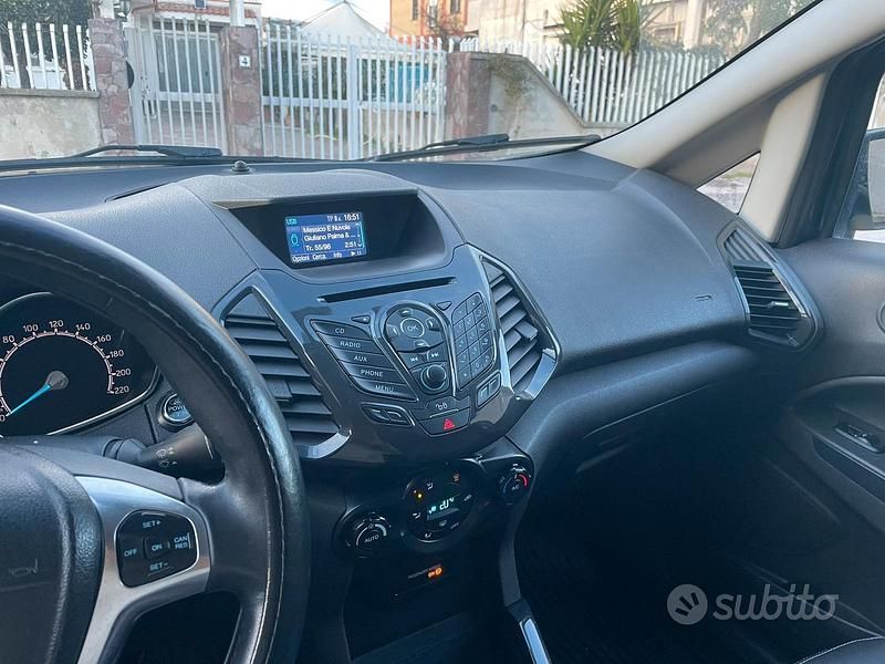 Usata Ford Ecosport 90 CV (66 kW) 2016 Nero SUV