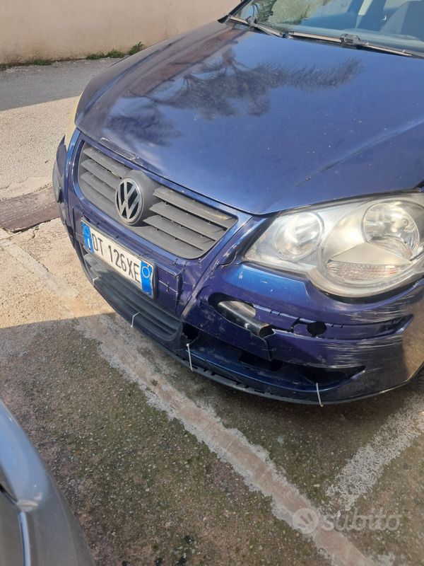 Usata VW Polo 2008 Blu Utilitaria
