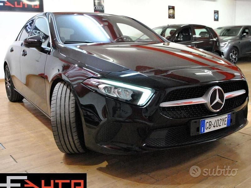 Usata Mercedes A160 Premium 109 CV (80 kW) 2020 Nero Berlina