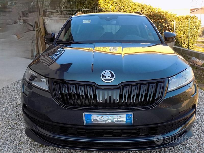 Usata Skoda Karoq SportLine 150 CV (110 kW) 2020 Grigio SUV