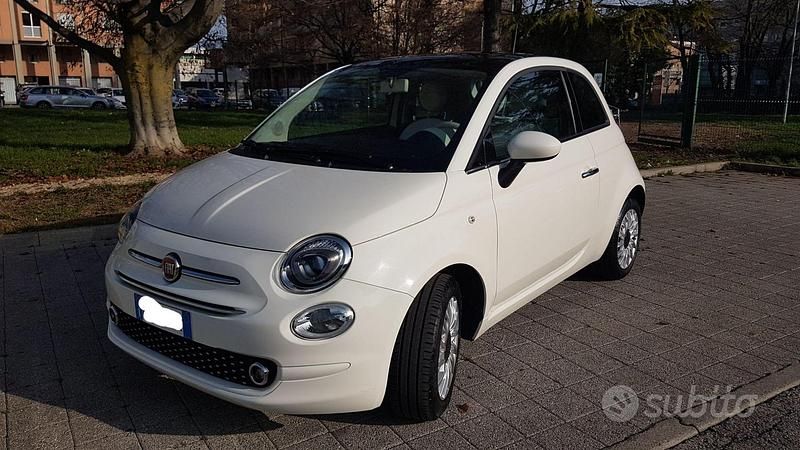 Usata Fiat 500 69 CV (50 kW) 2018 Bianco Berlina