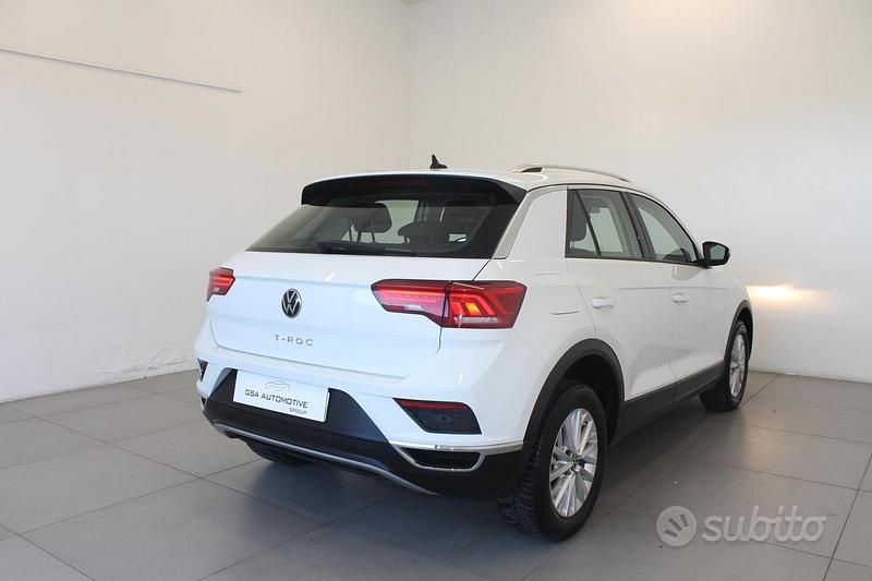 Usata VW T-Roc Sport 115 CV (84 kW) 2021 Bianco SUV
