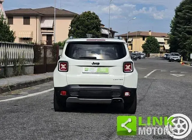 Usata Jeep Renegade Limited 140 CV (102 kW) 2016 Bianco SUV