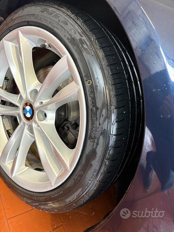 Usata BMW 320 Luxury Line 190 CV (139 kW) 2017 Blu Station wagon