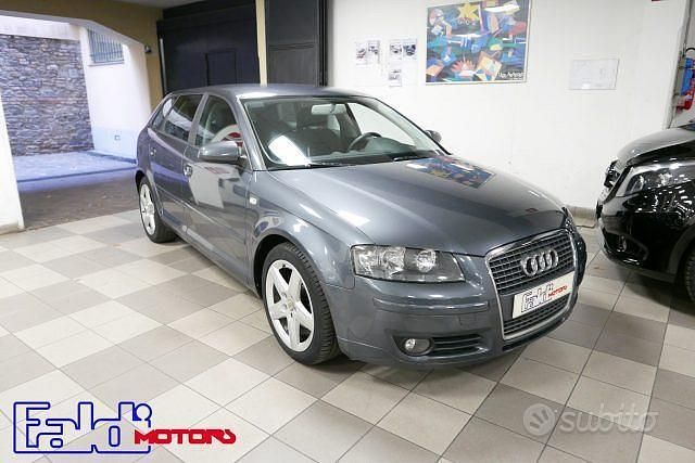 Usata Audi A3 Ambition 105 CV (77 kW) 2006 Antracite Berlina
