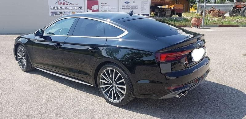 Usata Audi A5 Sportback S-Line 190 CV (139 kW) 2018 Nero Utilitaria
