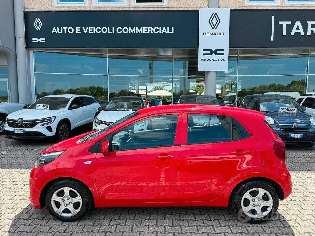 Usata Kia Picanto Urban 67 CV (49 kW) 2021 Rosso Utilitaria