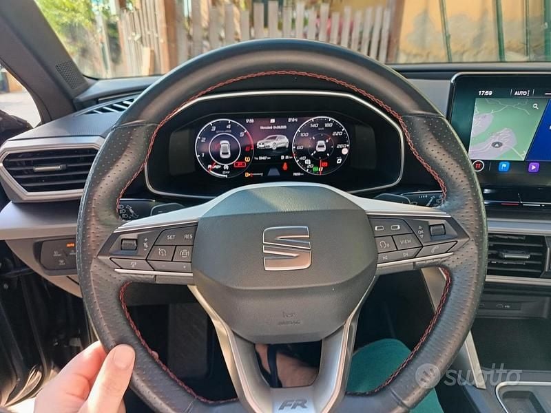 Usata Seat Leon FR 2021 Grigio Berlina