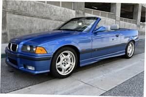 Usata BMW M3 243 CV (178 kW) 1998 Blu Cabrio