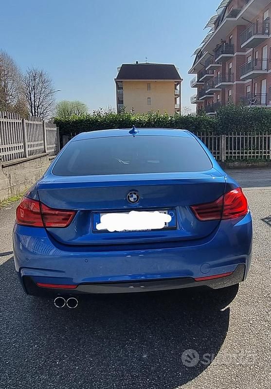 Usata BMW 420 M Sport 190 CV (139 kW) 2017 Blu Coupé