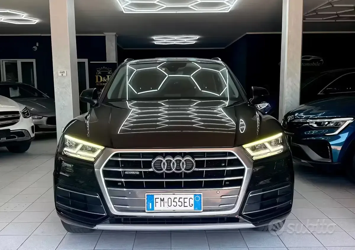 Usata Audi Q5 Advanced Plus 163 CV (119 kW) 2018 Nero SUV