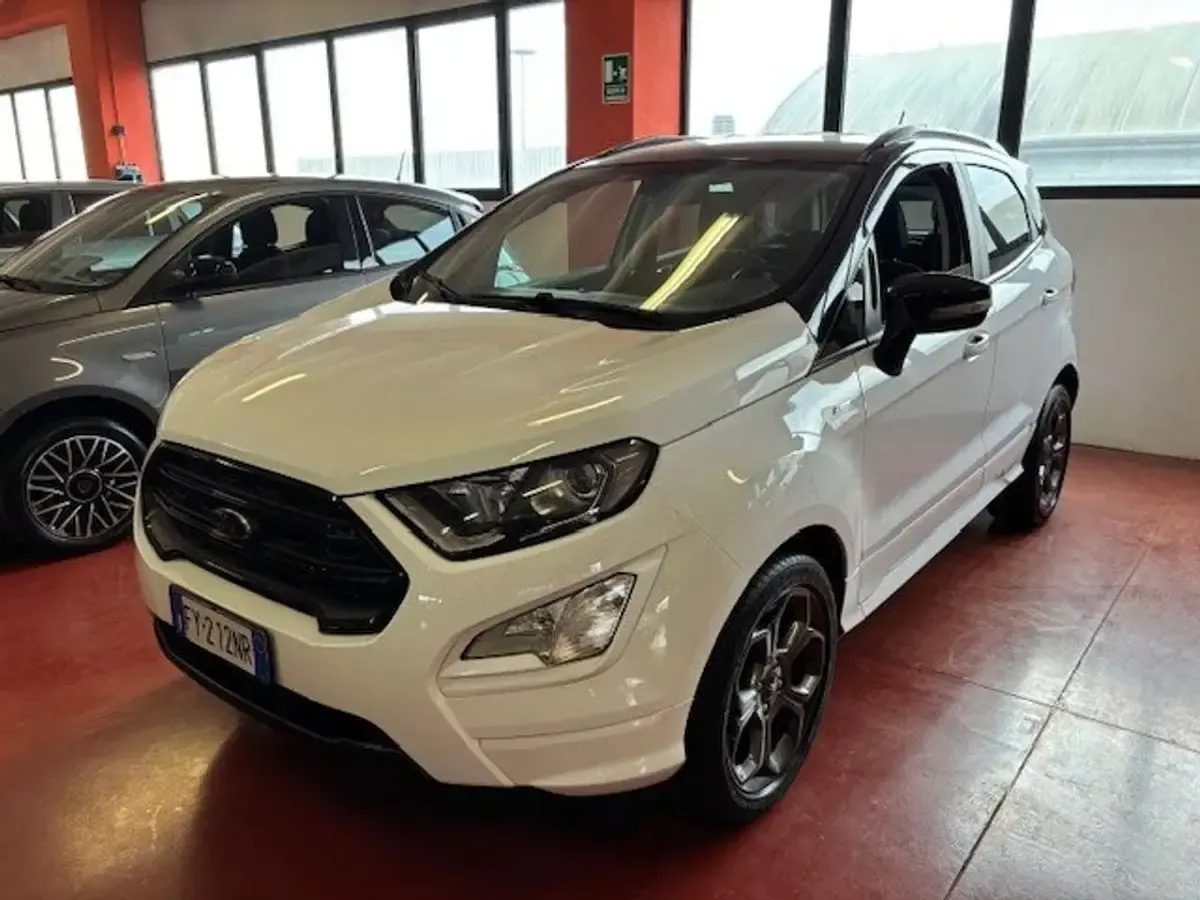 Usata Ford Ecosport ST-Line 99 CV (72 kW) 2019 Bianco SUV