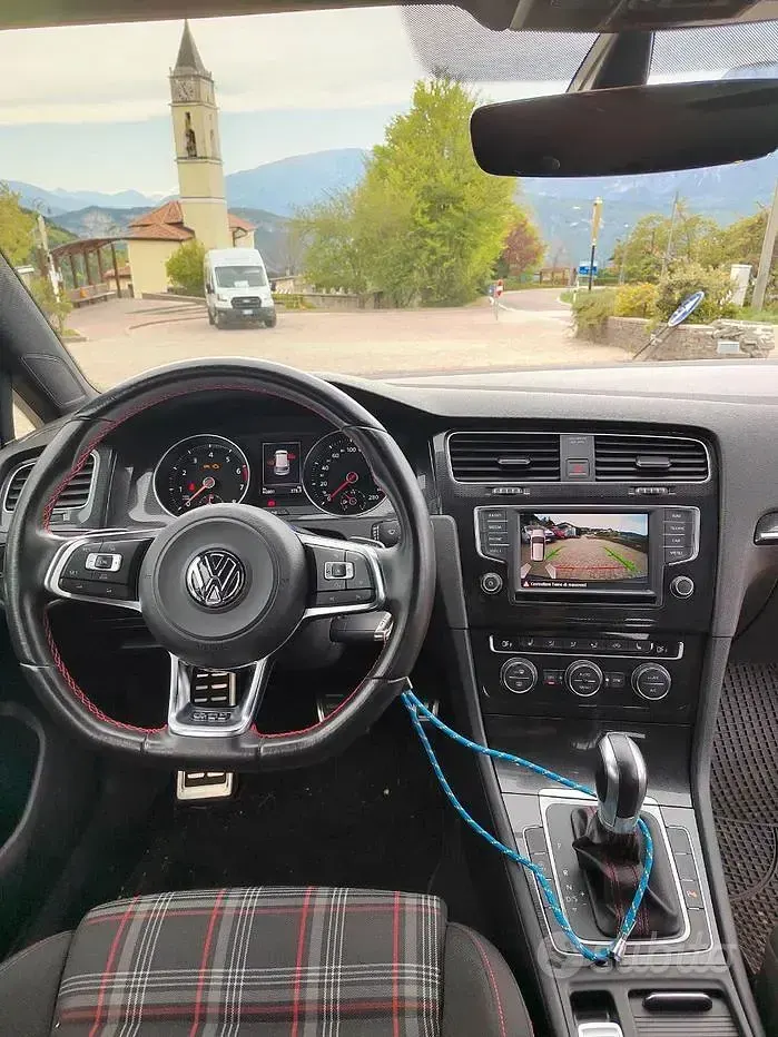 Usata VW Golf VII GTI 265 CV (194 kW) 2016 Nero Berlina