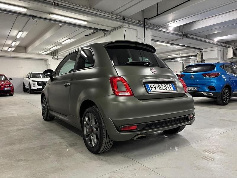 Usata Fiat 500 S 69 CV (50 kW) 2019 Verde Berlina