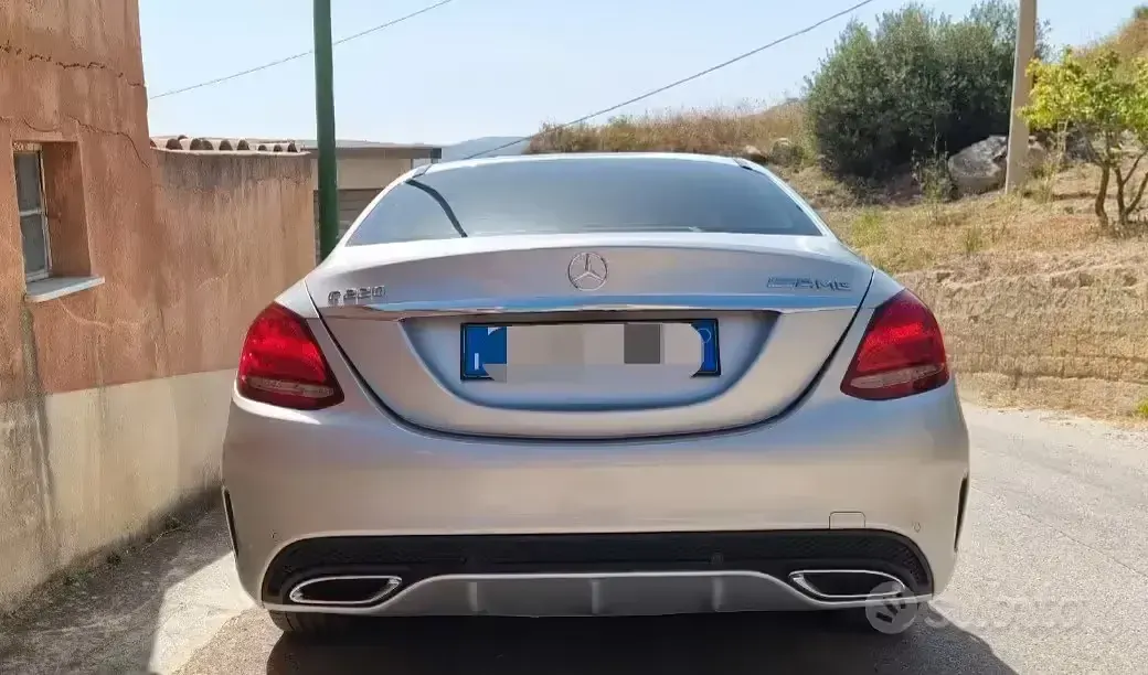 Usata Mercedes C220 2014 Grigio Berlina