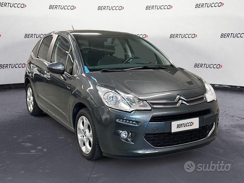 Grigio Usata 2015 Citroën C3 Exclusive Tre volumi | 5900 € (Buon prezzo) - Immagine 1/4