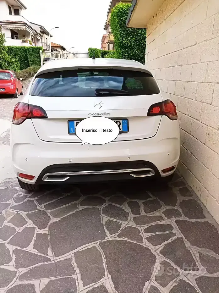 Usata Citroën DS4 So Chic 111 CV (81 kW) 2012 Bianco Utilitaria