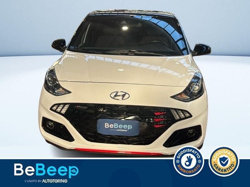 Usata Hyundai i10 N Line 100 CV (73 kW) 2022 Bianco pastello Utilitaria