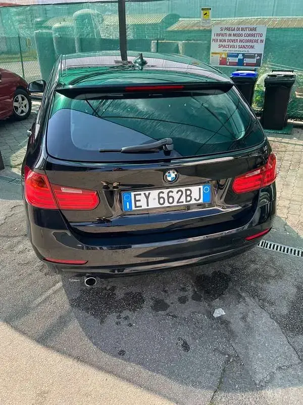 Usata BMW 316 Efficient Dynamics 116 CV (85 kW) 2014 Nero Station wagon