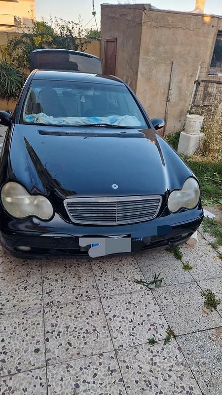 Usata Mercedes C220 2002 Nero Berlina