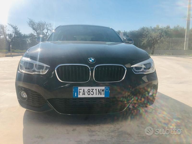 Usata BMW 116 M Sport 2015 Nero Utilitaria