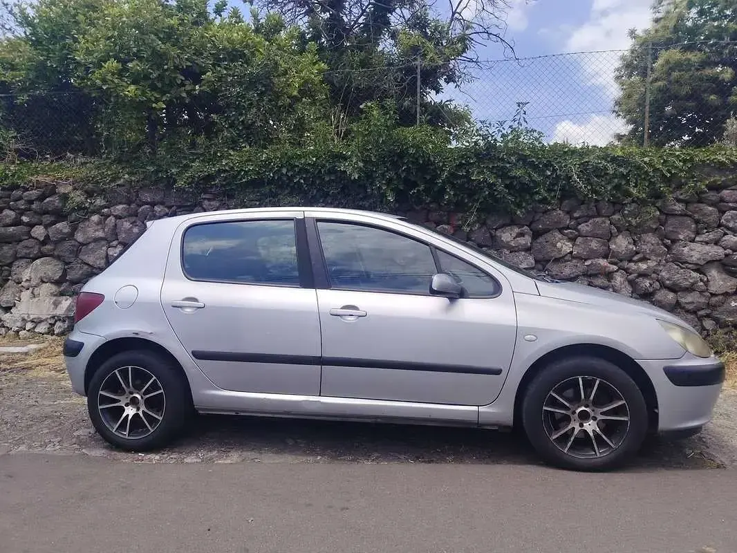 Usata Peugeot 307 109 CV (80 kW) 2005 Argento Berlina