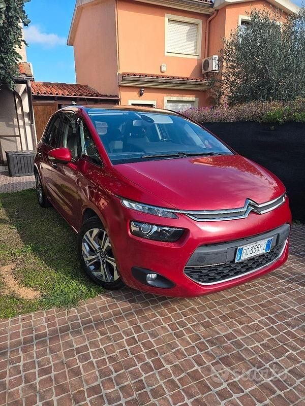 Usata Citroën C4 Picasso 2016 Rosso Monovolume