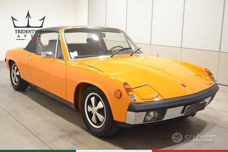 Usata Porsche 914 1970 Giallo Cabrio