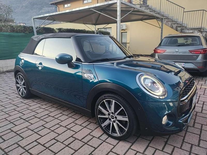 Blu/azzurro Usata 2020 Mini Cooper S Cabriolet Cabrio | 24.500 € (Buon prezzo) - Immagine 1/4