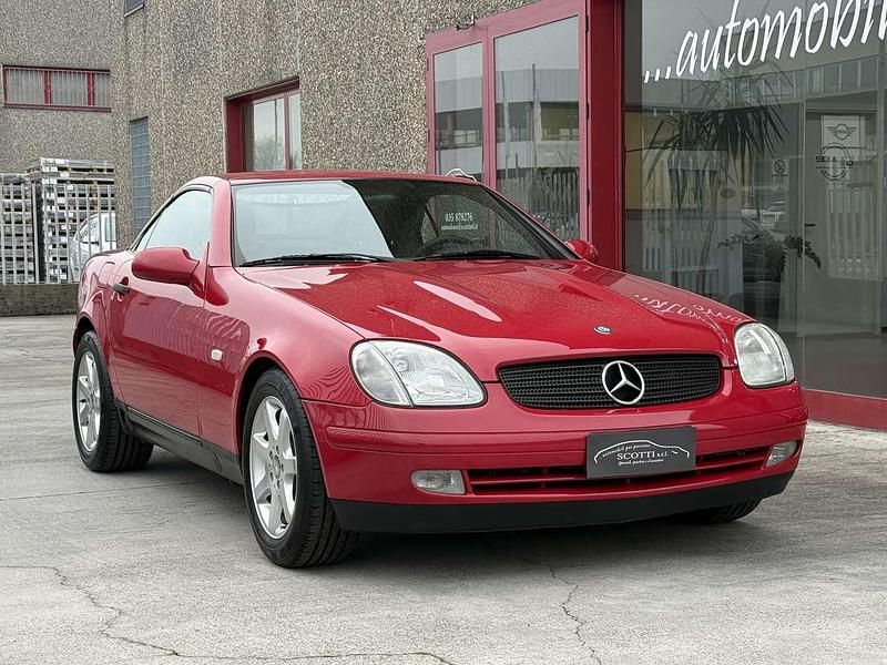 Usata Mercedes SLK200 136 CV (100 kW) 1997 Rosso imperiale Cabrio
