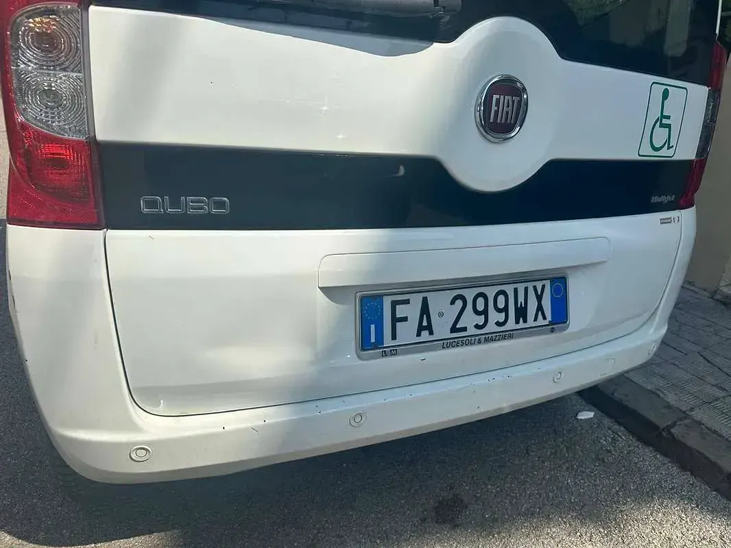 Usata Fiat Qubo Dynamic 80 CV (58 kW) 2015 Bianco Monovolume