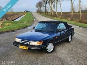 Usata Saab 900 Cabriolet 145 CV (106 kW) 1992 Blu Cabrio