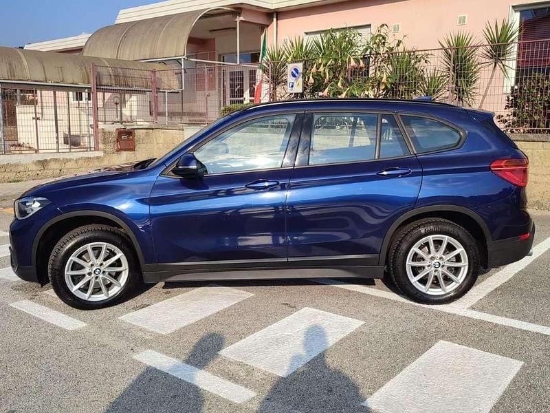 Usata BMW X1 Advantage 150 CV (110 kW) 2018 Blu/azzurro SUV