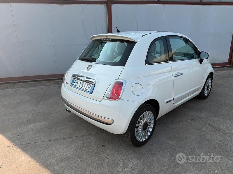 Usata Fiat 500 95 CV (69 kW) 2012 Bianco Utilitaria