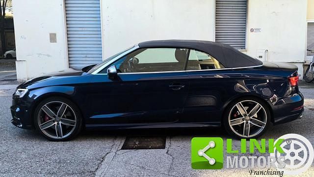 Usata Audi S3 Cabriolet 310 CV (228 kW) 2017 Blu Cabrio